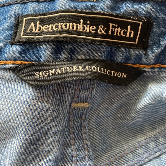Abercrombie & Fitch Straight Leg Distressed Jeans - Picture 3 of 4